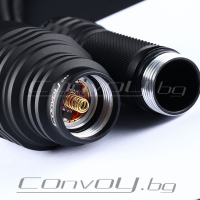 Ловен фенер Convoy C8+ Osram, батерия и зарядно