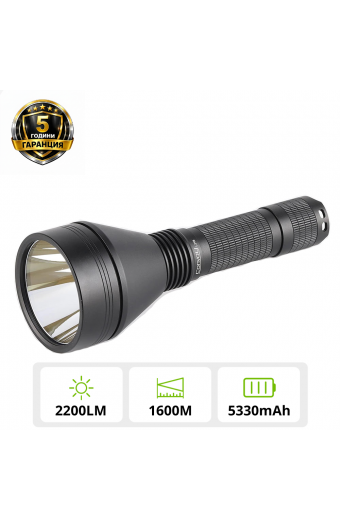 Convoy L21B Pro SFT25R – 2200lm Далекобоен Фенер 1600м | Pro Серия