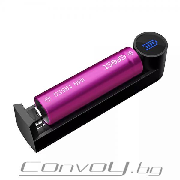 Efest Slim K1 Intelligent USB Зарядно за батерии Efest Slim K1 Intelligent USB Зарядно за батерии