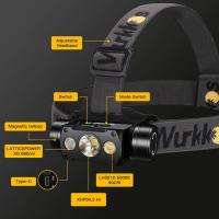 Wurkkos HD50 4000LM 239M Mултифункционален LED челник -