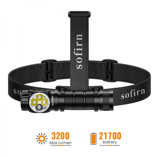 Sofirn HS43 – LED челник с 3200 лумена, Boost Driver и червена светлина Sofirn HS43 – LED челник с 3200 лумена, Boost Driver и червена светлина