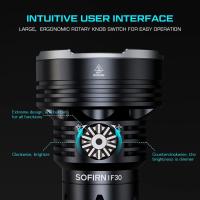 Sofirn IF30 мощен LED фенер 12000 лумена USB-C, 685 м обхват, 6500 mAh