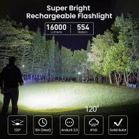 SOFIRN Q8 Plus 16000 Lumens Супер мощен LED Фенер