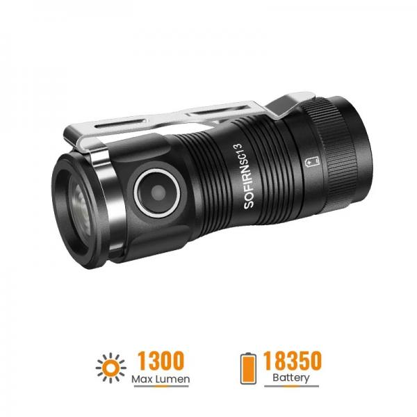 фенер SOFIRN Mini SC13 Flashlight 1300lm
