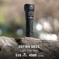 Sofirn SR15 – мощен LED фенер 4500 лумена с обхват 510 метра Sofirn SR15 – мощен LED фенер 4500 лумена с обхват 510 метра