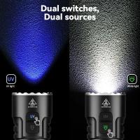 Sofirn SR23 – мощен фенер с бяла и UV светлина