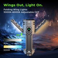 Wurkkos HD02 – мултифункционален фенер с 3200 лумена, UV и лазер