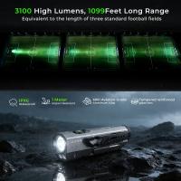 Wurkkos HD05 – мултифункционален фенер с 3100 лумена, UV и въртящ се floodlight Wurkkos HD05 – мултифункционален фенер с 3100 лумена, UV и въртящ се floodlight