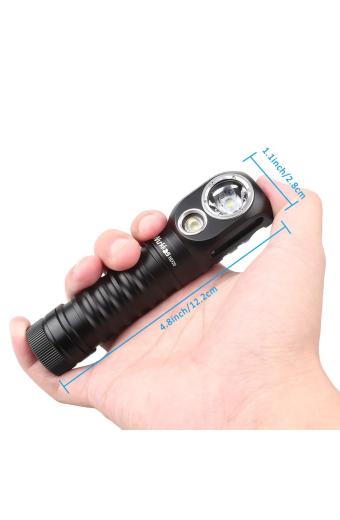 Wurkkos HD20 – челник с двойна светлина, USB-C и power bank функция